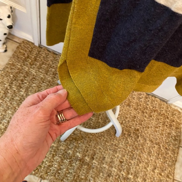 TeeBerry & Weave Color Block Stripe Sweater LS L - Picture 5 of 7
